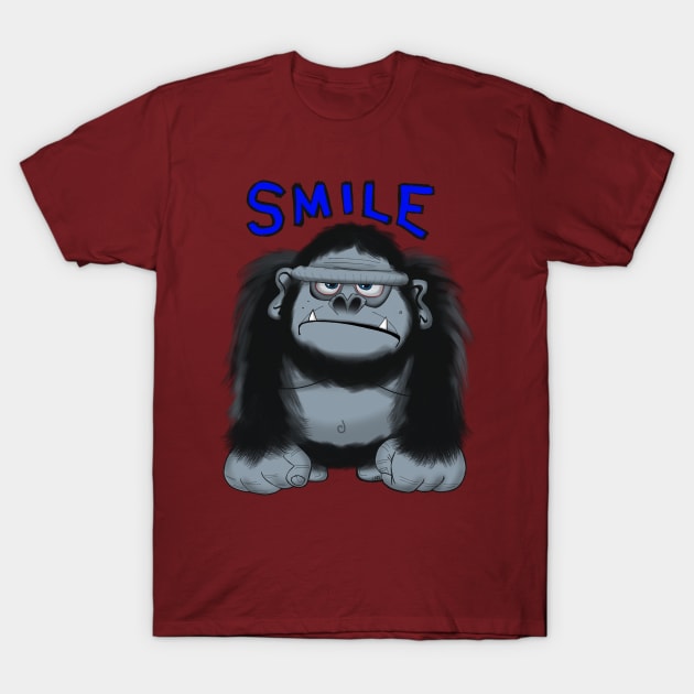 Smile T-Shirt by wolfmanjaq